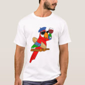 Hoch entwickelter Papageien-T - Shirt (Vorderseite)