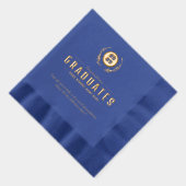 Hoch entwickelter Schulgeist-Abschluss Servietten Mit Folie (Rechts)