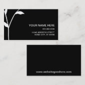 hoch entwickelter Stamm Visitenkarte (Vorne/Hinten)