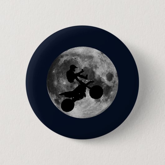Hoch fliegen (Motocross) Button (Vorderseite)