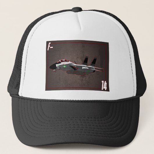 Hoch fliegen truckerkappe (Vorderseite)