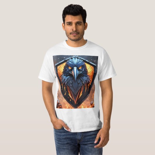 Hoch frei: Der Wilde Geist des Crystal Eagle: Entf T-Shirt (Vorne ganz)