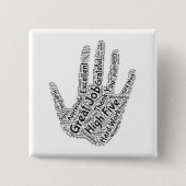 Hoch fünf Tasten Button (Vorderseite)