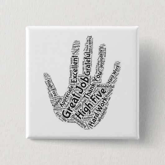 Hoch fünf Tasten Button (Vorderseite)