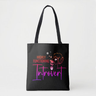 Hoch funktionierendes Introvert Tasche