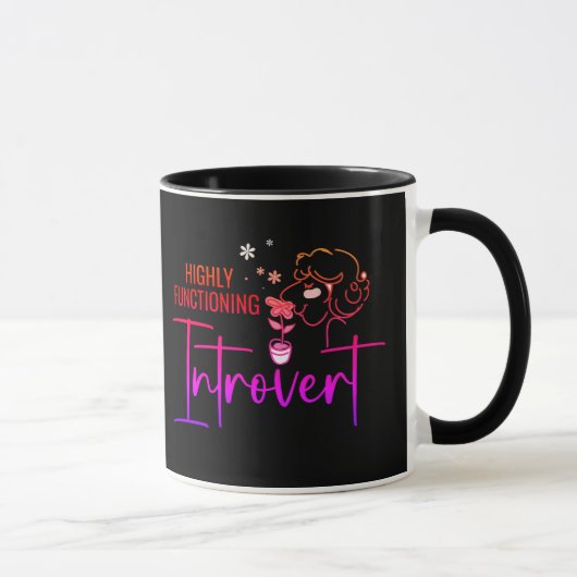 Hoch funktionierendes Introvert Tasse (Rechts)