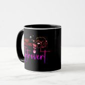 Hoch funktionierendes Introvert Tasse (Vorderseite Links)