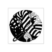 Hoch gehärtete Schuhe Gummistempel (Prägung)