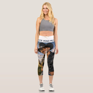 Hoch geschnittene Caprihosen Capri Leggings