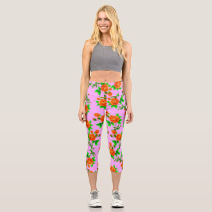 Hoch geschnittene Caprihosen Maßgeschneidert mit S Capri Leggings
