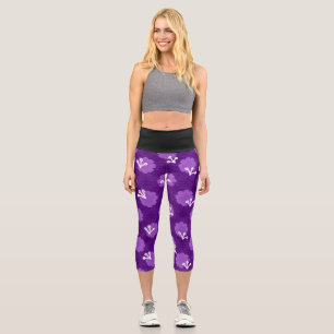 Hoch geschnittene Yoga-Capris, XS (0-2) Capri Leggings