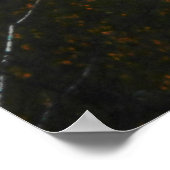 Hoch Gipfel Adirondacks Herbstgebirge Wald Poster (Ecke)