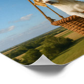 "Hoch, hoch und weg" Poster (Ecke)