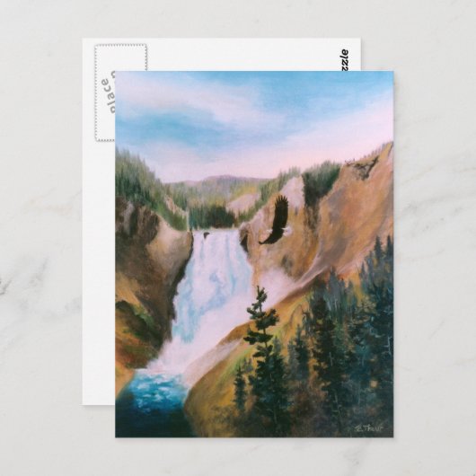 Hoch-II-Postkarte Postkarte (Vorne/Hinten)