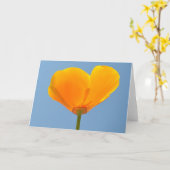 Hoch im Himmel Karte (Gelbe Blume)