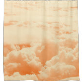 Hoch in den träumerischen Wolken 7 Duschvorhang (Vorderseite)