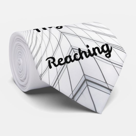 Hoch in der Unternehmensleiter Krawatte (Gerollt)