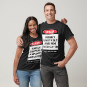 Hoch instabiler T - Shirt (Unisex)