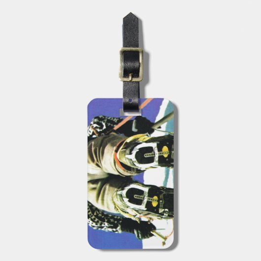 Hoch klettern gepäckanhänger (Vorderseite vertikal)