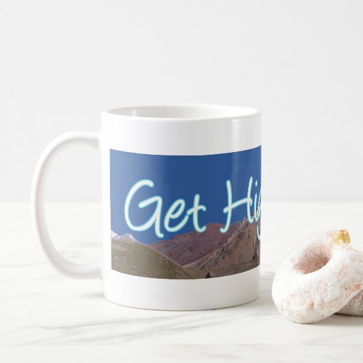 Hoch klettern kaffeetasse (Mit Donut)