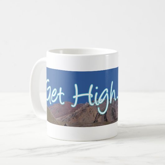Hoch klettern kaffeetasse (Vorderseite Links)