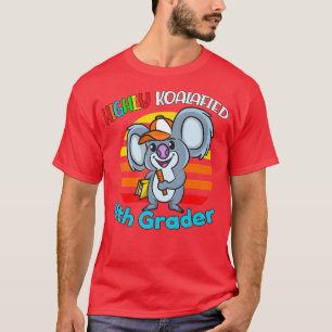 Hoch koalafied 4. Grade Zurück zur Schule Koala B T-Shirt