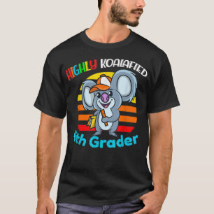 Hoch koalafied 4. Grade Zurück zur Schule Koala B T-Shirt