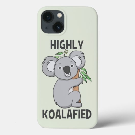 Hoch Koalafied Koala Case-Mate iPhone Hülle (Rückseite)