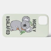 Hoch Koalafied Koala Case-Mate iPhone Hülle (Rückseite (Horizontal))