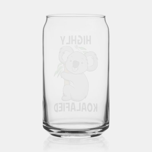 Hoch Koalafied Koala Dosenglas (Rückseite)