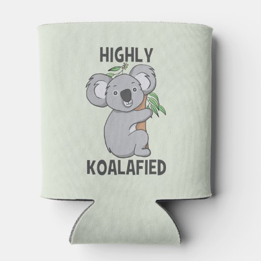 Hoch Koalafied Koala Dosenkühler (Rückseite)