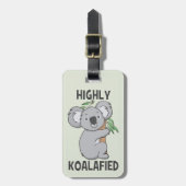 Hoch Koalafied Koala Gepäckanhänger (Vorderseite vertikal)