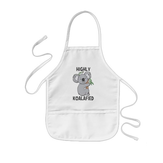 Hoch Koalafied Koala Kinderschürze (Vorne)