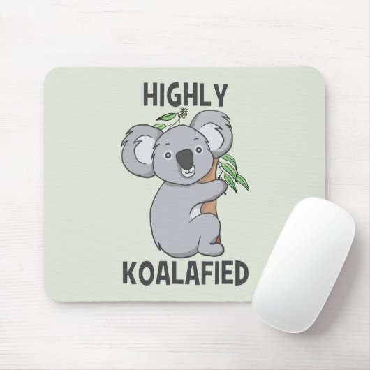 Hoch Koalafied Koala Mousepad (Mit Mouse)