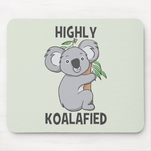 Hoch Koalafied Koala Mousepad (Vorne)
