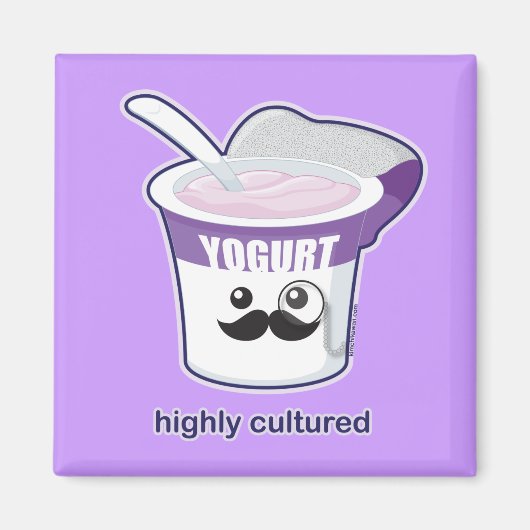 hoch kultiviert magnet (Vorne)