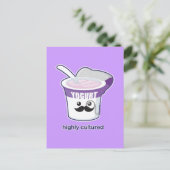 hoch kultiviert postkarte (Stehend Vorderseite)