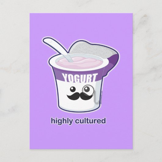 hoch kultiviert postkarte (Vorderseite)