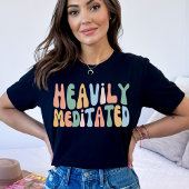 Hoch meditierte, lustige Meditation, Yogi-Klasse T-Shirt