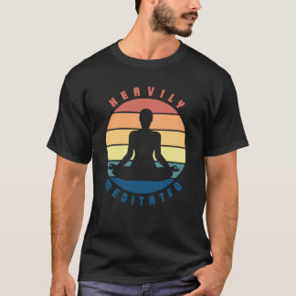 Hoch meditierte Regenbogentee T-Shirt