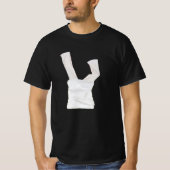 Hoch nach oben Trouser Humanismus-T - Shirt (Vorderseite)