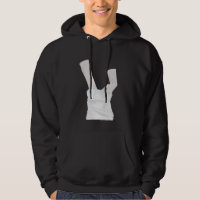 Hoch nach unten Trouser Humanismus hoodie