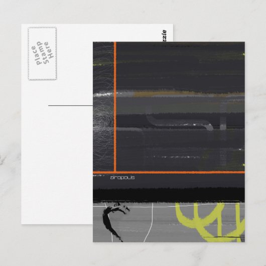 hoch postkarte (Vorne/Hinten)