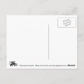 Hoch Postkarte (Rückseite)