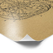 Hoch radernde Fahrradpatentkunst Printwerbung Fotodruck (Ecke)