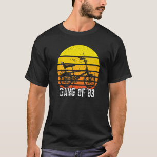 Hoch Riser Bike Chopper 80er Hipster Geburtstag 19 T-Shirt