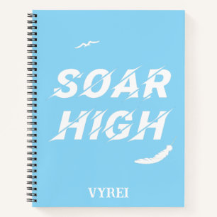 Hoch selbstmotivierende Liebe Positive Bekräftigun Notizblock