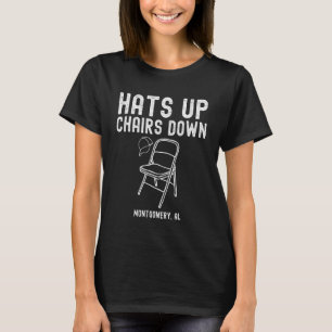 Hoch Stühle am Montgomery Alabama Riverfront T-Shirt