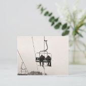 Hoch über dem Boden Postkarte (Stehend Vorderseite)