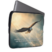 Hoch über dem Sturm | Laptopschutzhülle (Vorne Rechts)